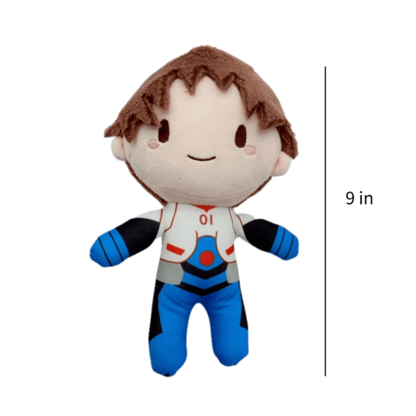 Evangelion Shinji Ikari Plugsuit Rei Plush 1